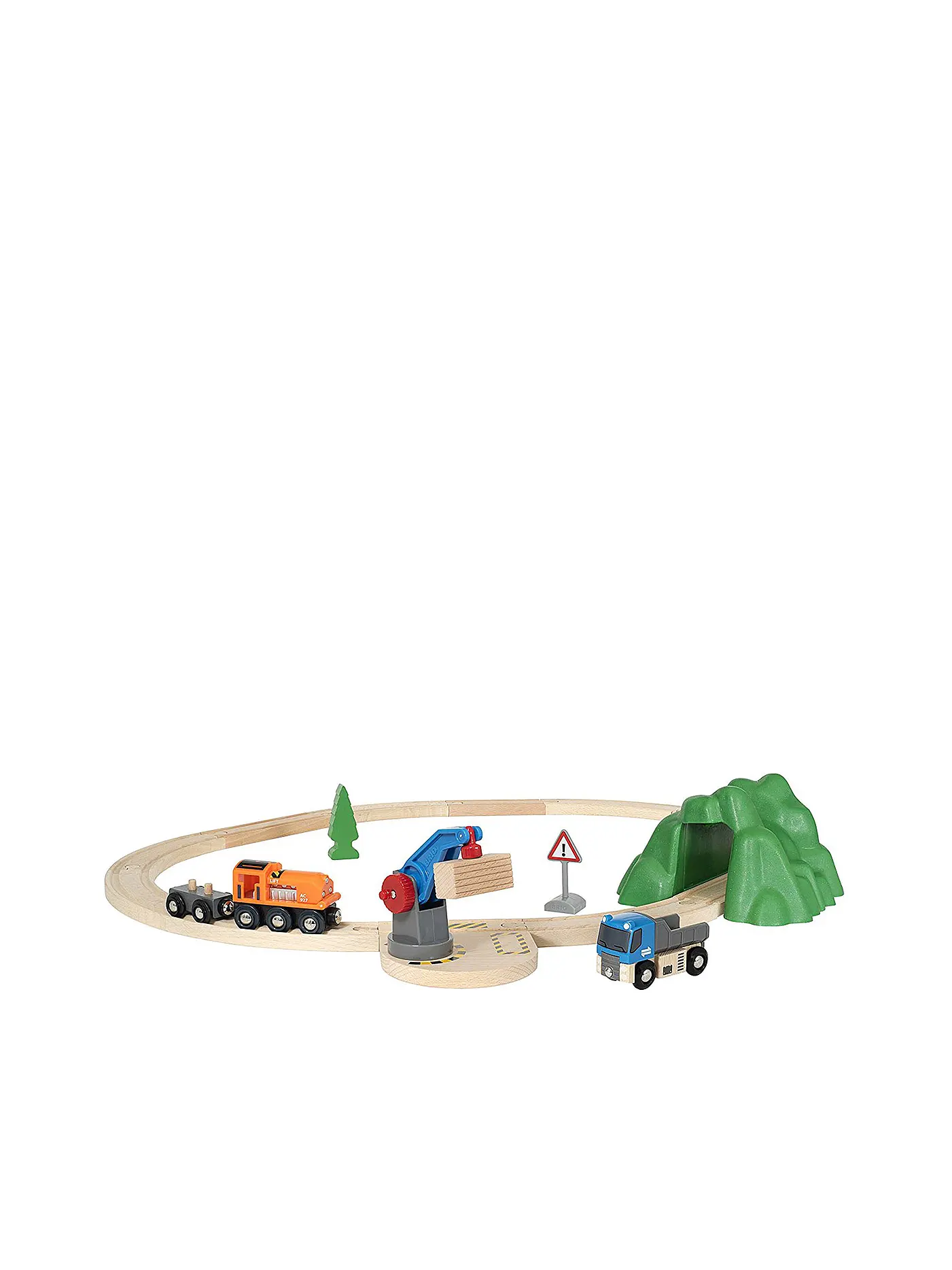 BRIO | Starterset Güterzug mit Kran 33878 | 